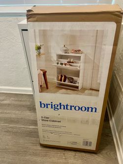 2 Tier Shoe Cabinet from Target - open box, new