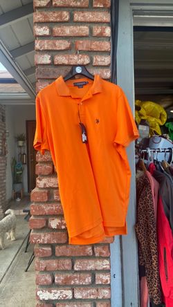 U.S. Polo Assn. Orange Polo Shirt