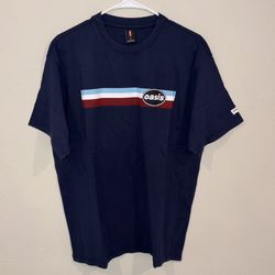 Oasis Retro Style Levi’s T Shirt - Blue Size M New