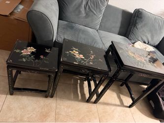 3 set tables $30