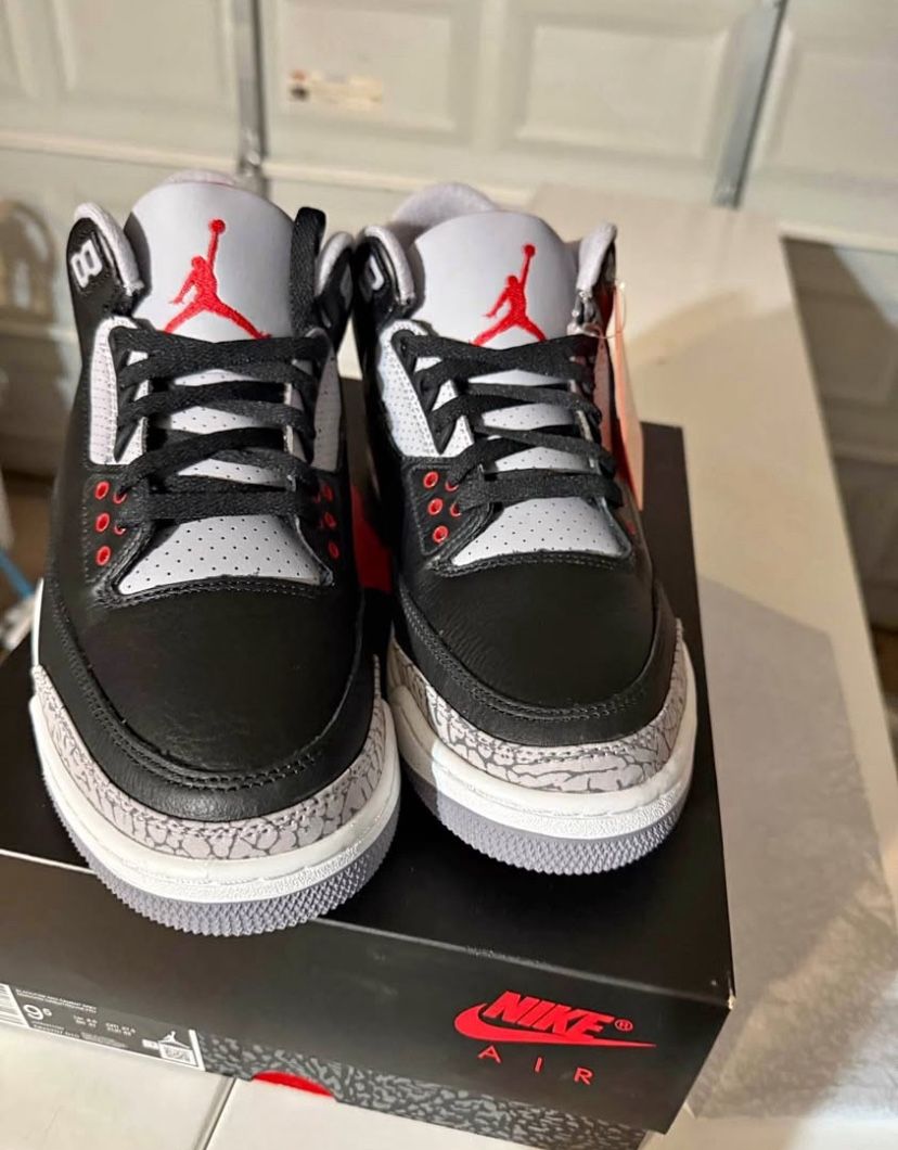 Jordan 3 Black Cement