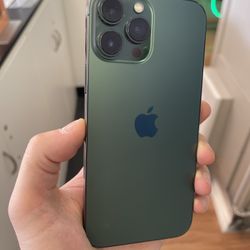 Unlocked iPhone 13 Pro Max 128GB Green