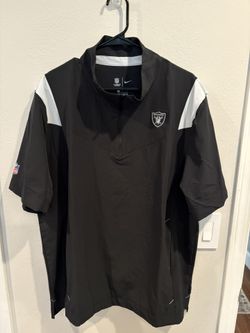 Nike Las Vegas Raiders Sideline Coaches Pullover Men’s Size XL NWOT