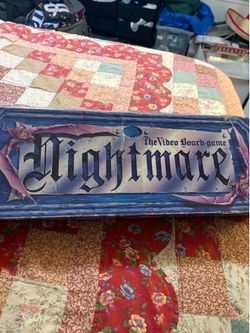 Nightmare board game . Incomplete $30