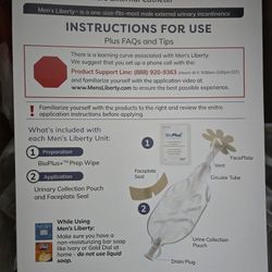 Male Liberty External Catheter Disposable