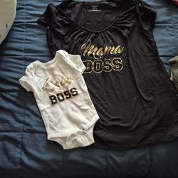 Maternity T & Baby Onesie
