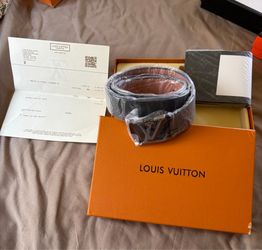 Men's belt and wallet set