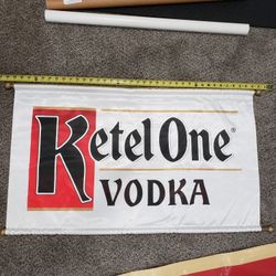 Set Of 8 Bar Signs. Kettle One. Crown Royal.  Captain Morgan 