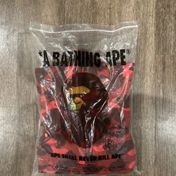 Authentic Red Bape Hoodie