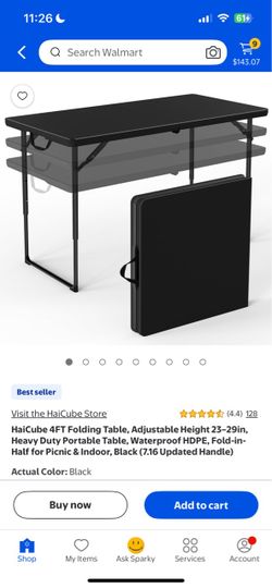 Collapsible table