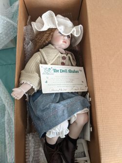 Porcelain Doll Named Hillary