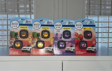 Febreze Car Clips - $4 each