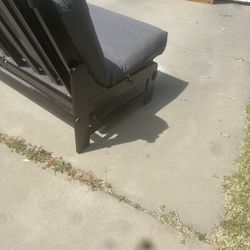 Good condition wood futon