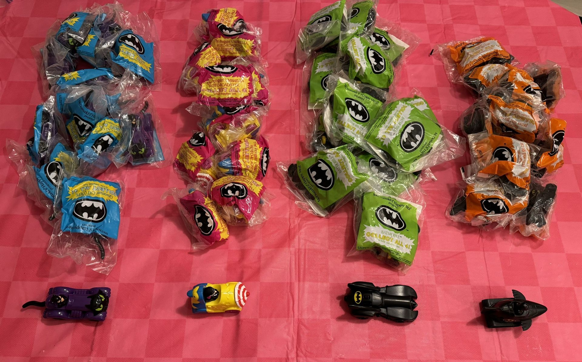 1990’s Batman McDonalds Toys Still Sealed 48 Pieces,All Products : American Fashion Style Bags On Sale