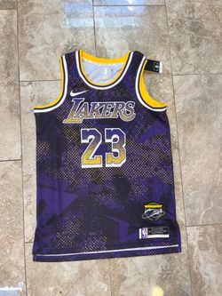 NEW Nike NBA LeBron James Select 4.0 Jersey LA Lakers #23 Men's Size Medium