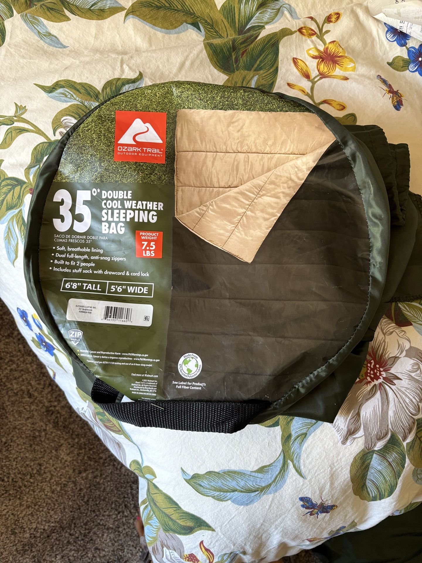 Ozark TRAILU double wide sleeping bag