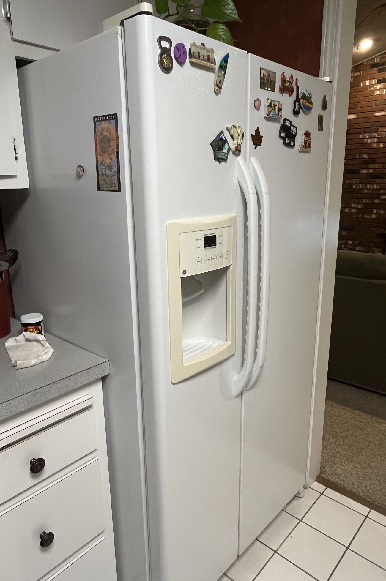 GE Refrigerator -White