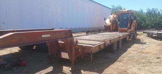 Tilt Trailer for heavy equipment