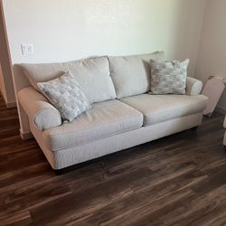 Sofa and loveseat