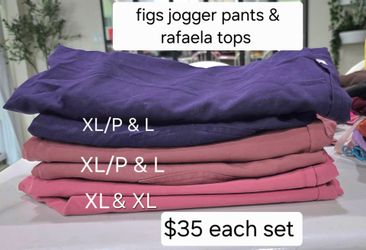 Figs, fabletics and JAANUU scrubs