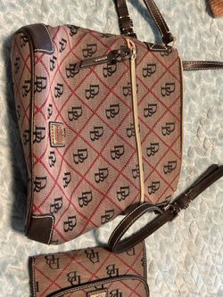 Dooney & Bourke handbag and wallet