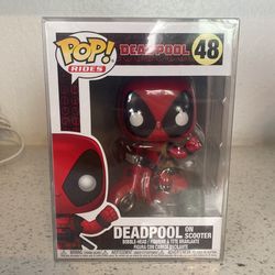 Deadpool On Scooter Funko Pop 