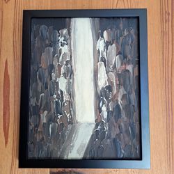 Abstract painting 11x14x.5"