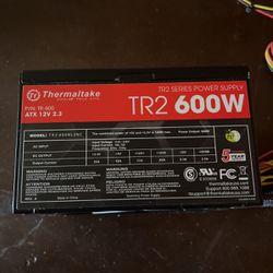 Thermaltake TR2 600W Power Supply