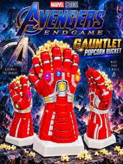 Marvel Avengers Endgame Gauntlet Popcorn Bucket
