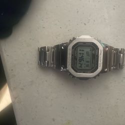 Men’s Casio G-shock Full Metal Tough Solar Digital Stainless Steel Watch 