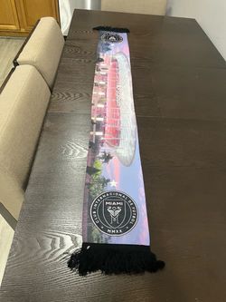 Inter Miami CF Inaugural Home Match Scarf Freedom Park NU Stadium April 4 2026