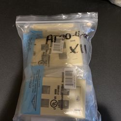 (11) Allen Tel - 4 Port Faceplates - Part # AT70-4-09