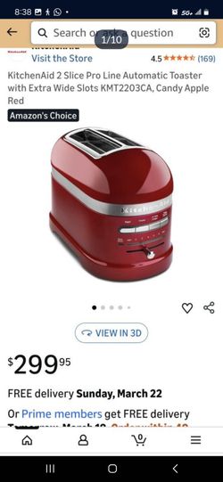 KitchenAid 2 Slice Proline Automatic Toaster With Extra Wide Slots