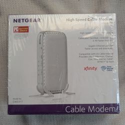 NETGEAR CMD31T White DOCSIS 3.0 High Speed Cable Modem Xfinity, Spectrum,