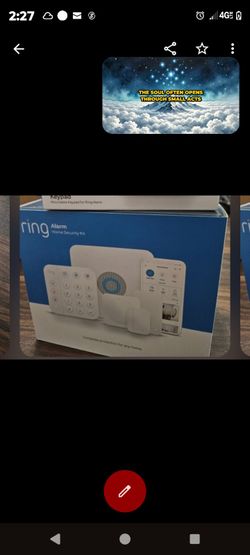 A Ring Alarm Keypad/A 5 Piece Security Kit