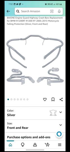 BMW RT Motorcycle Engine Guard