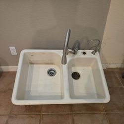 33 Inch Sink Kohler With Faucet 