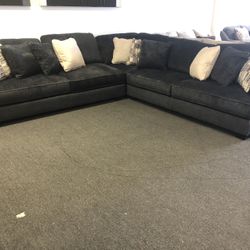 Charcoal Color Sectional NEW 
