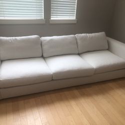 NEW CRATE AND BARREL COUCH