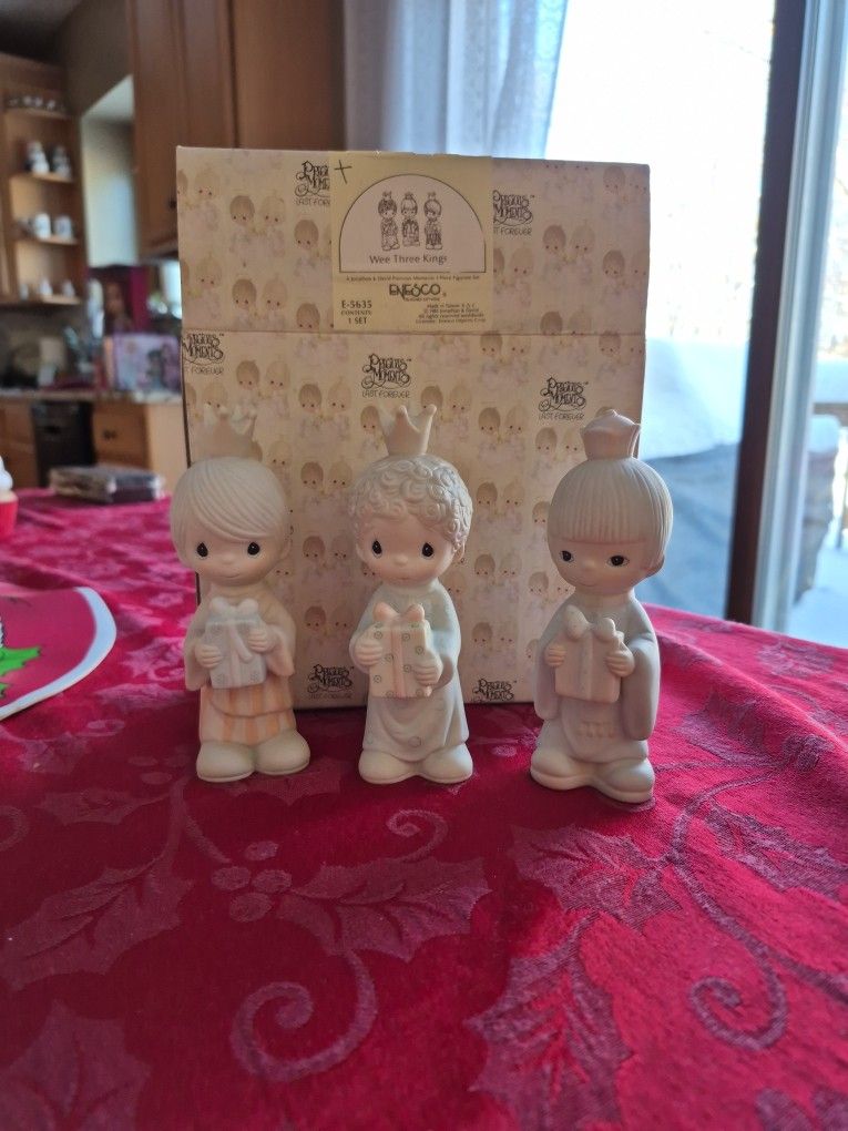Precious moments Wee three Kings