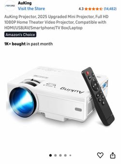 AuKing Mini Projector