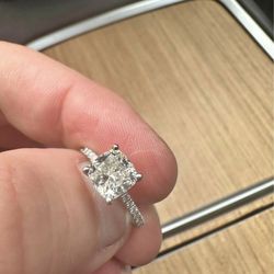 Diamond ring 2.2 carat VVS2 GIA