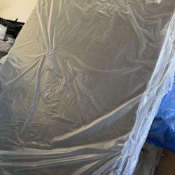 Queen Size Bunkie Board Box Spring Thin Low Profile Platform Base 