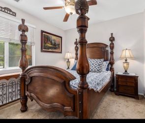 Queen size bed frame