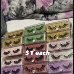 Mink Individual Lashes Singles !!! 