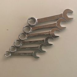 MAC STUBBY WRENCH SET —7/16—3/4 