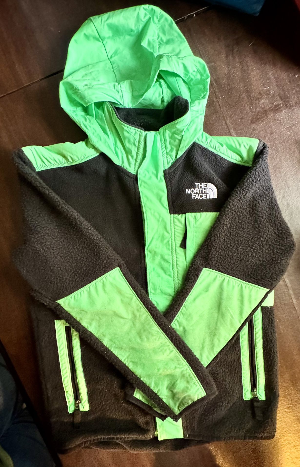 Northface Boys forest fleece