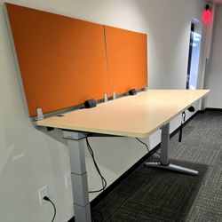 🔥LIKE NEW!🔥29"x60 $499 29"x70 $699 STEELCASE OLOGY HEIGHT ADJUSTABLE DESK SOLID WITH STRONG LIFTING POWER STURDY