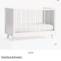 Pottery Barn Baby Crib (Barely Used)