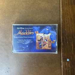 Aladdin soundtrack cassette